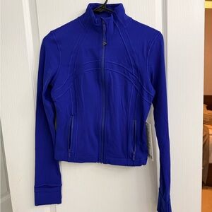 NWT Lululemon Cropped Define Jacket Riverside